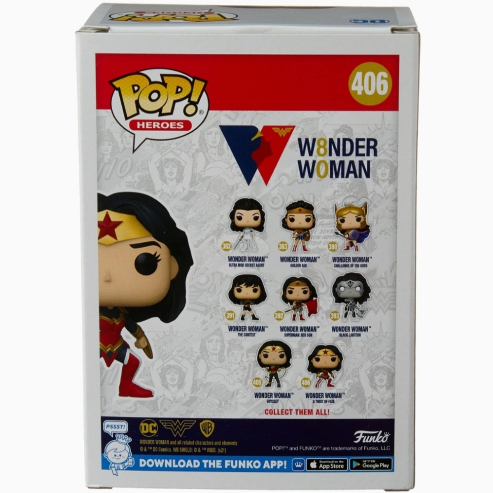 NEW Wonder Woman #406 A Twist of Fate Funko Pop - Picture 4 of 5
